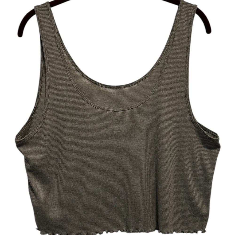 Offline By Arie Light Weight Ribbed Crop Top XL NWT